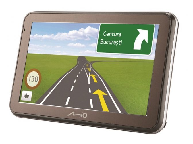 GPS Mio - Harta