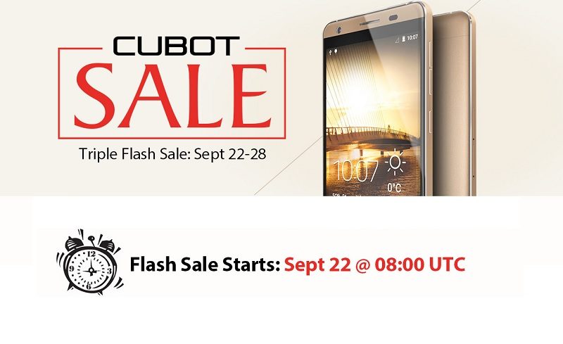 Promotii la produsele Cubot de la Gearbest