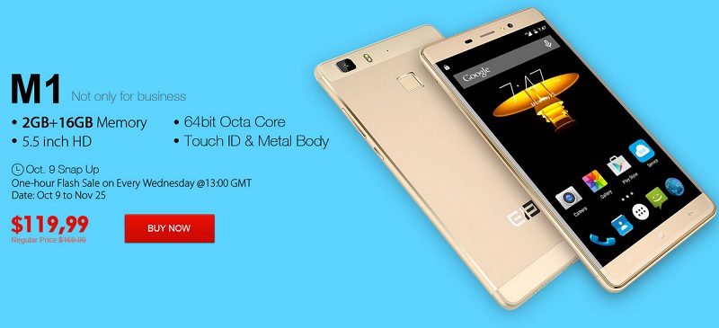 Everbuying: reduceri la telefoanele Elephone Elephone M1