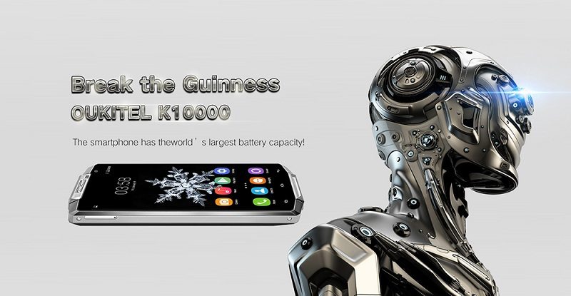 Oukitel K10000 este phabletul cu baterie mamut Oukitel K10000