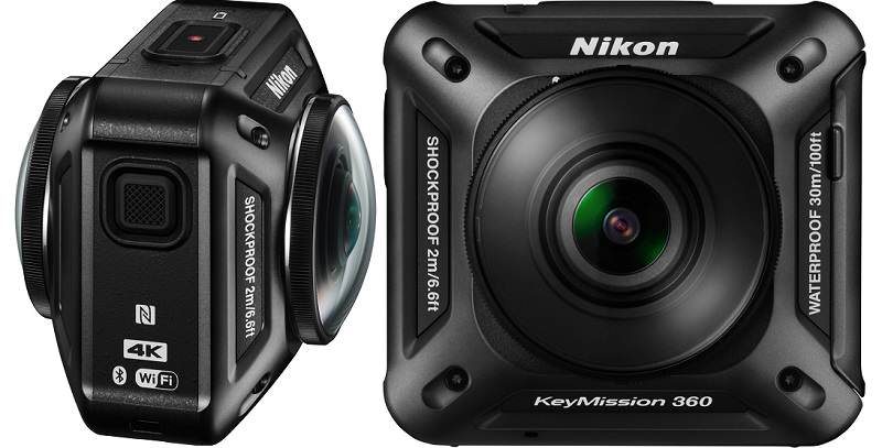 Nikon a lansat noua cameră de acțiune KeyMission 360 Nikon KeyMission 360