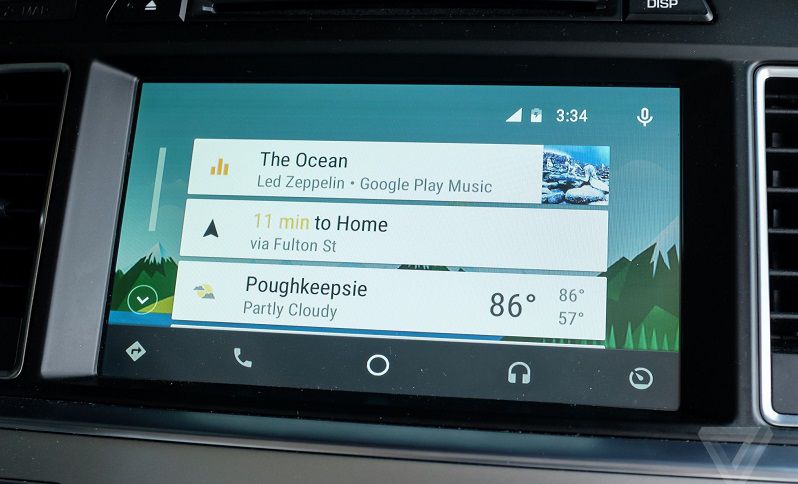 Android Auto va ajunge pe 40 de modele de mașini în acest an Android Auto 2.0, Foto: The Verge