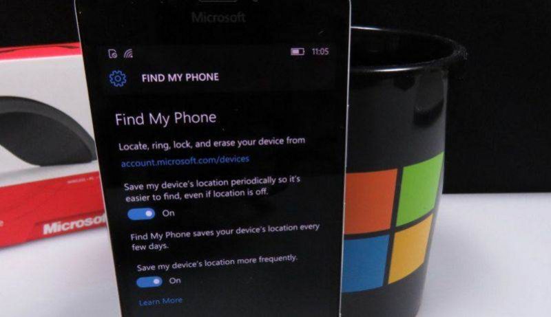 Find My Phone Windows 10