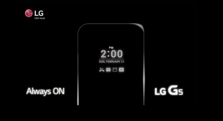 Galaxy S7 și LG G5 vor include funcția “always on display” LG Always On Display