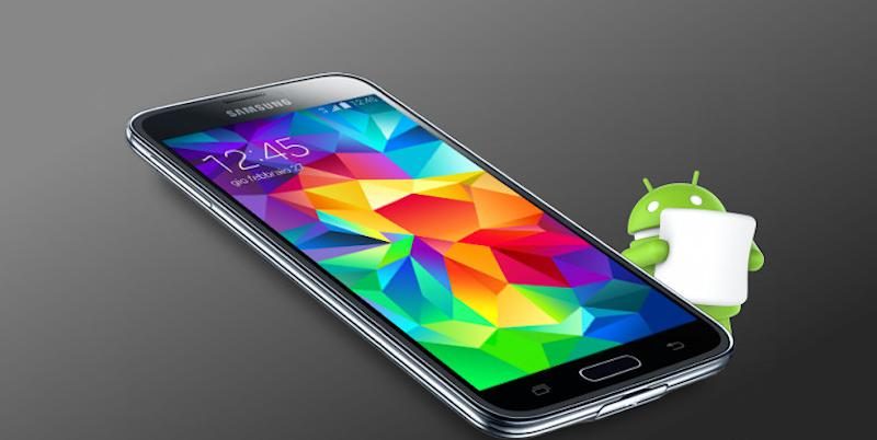Samsung Galaxy S5 Android 6.0 Marshmallow