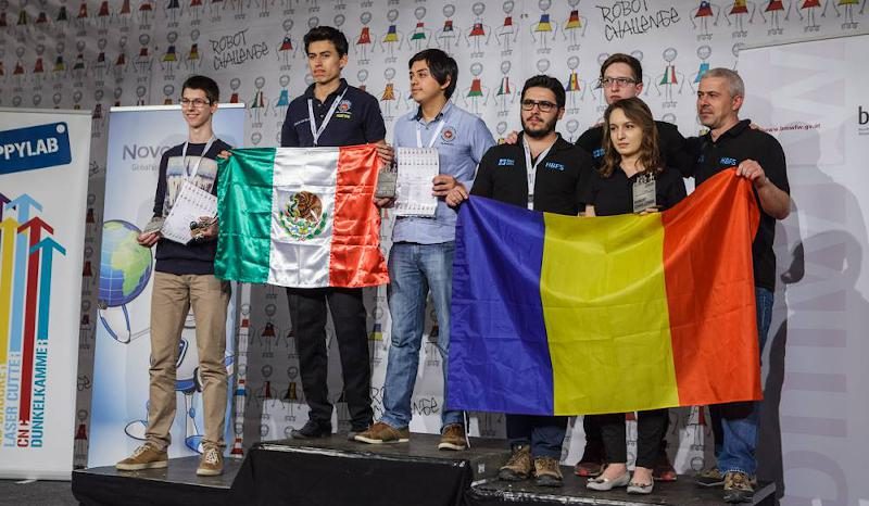 Echipa HBFS a fost premiată la competiția RobotChallenge de la Viena România la RobotChallenge 2016