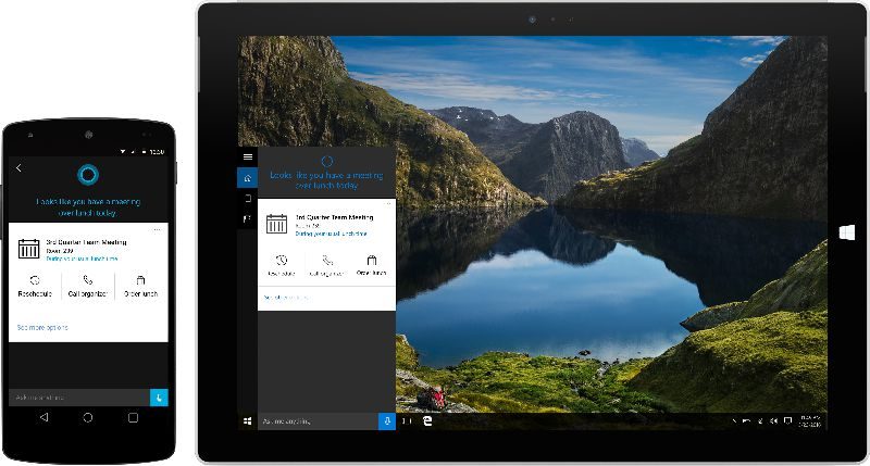 Notificări Cortana pe Windows 10