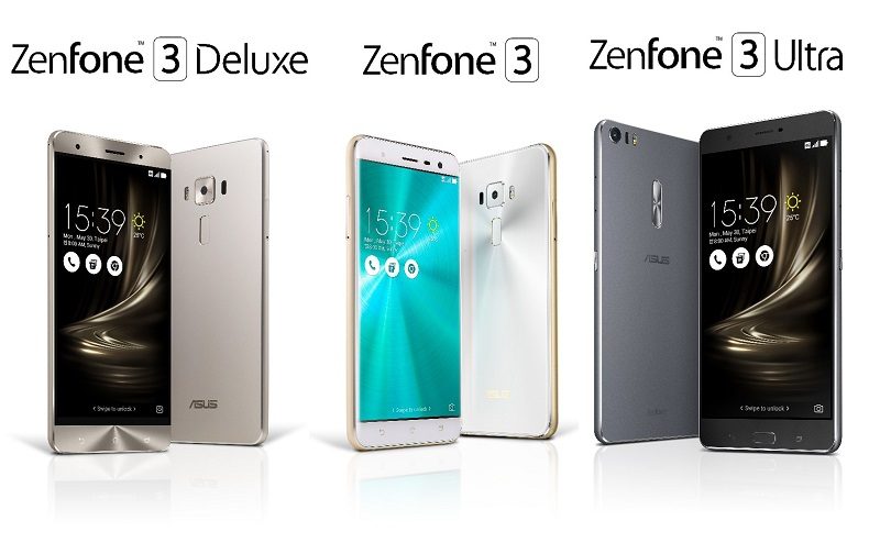 Asus ZenFone 3, ZenFone 3 Deluxe și ZenFone 3 Ultra