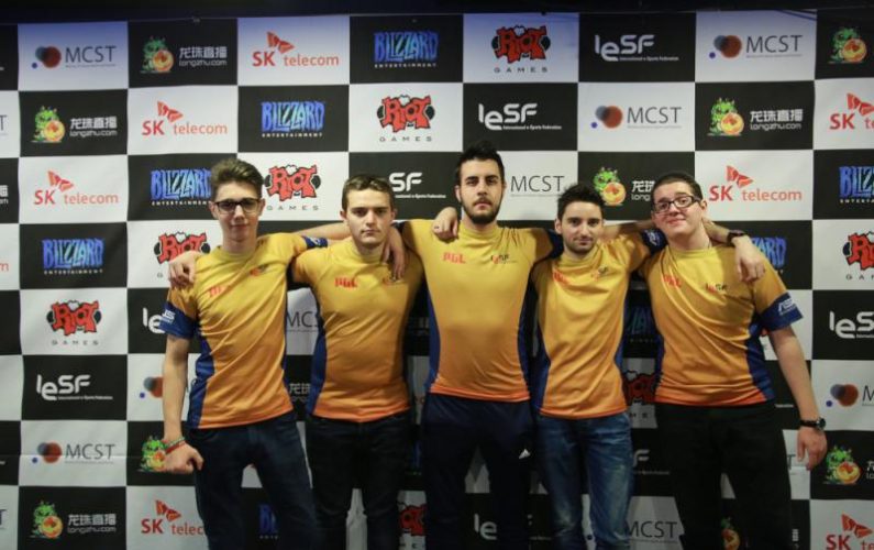 Echipa LOL IeSF 2016