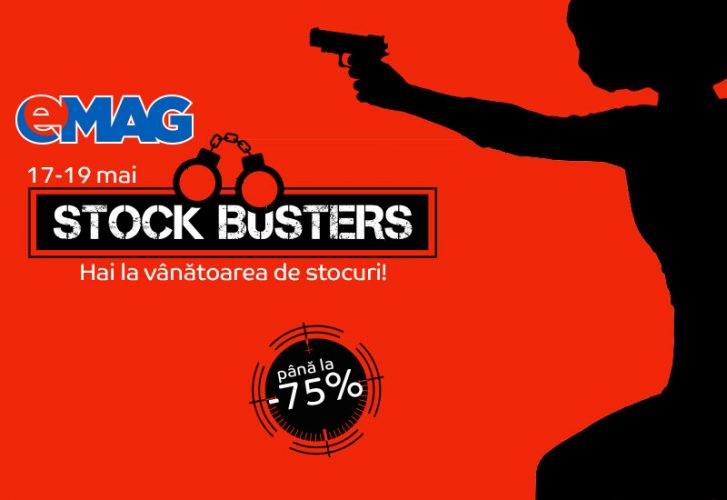 A început eMag Stock Busters! eMag Stock Busters