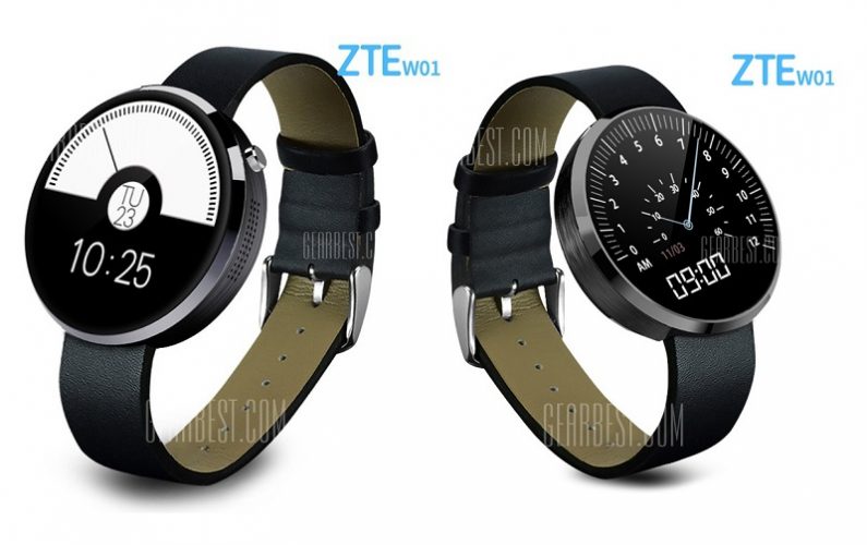 Cumpără ceasul ZTE W01 de la Gearbest ZTE W01 la Gearbest