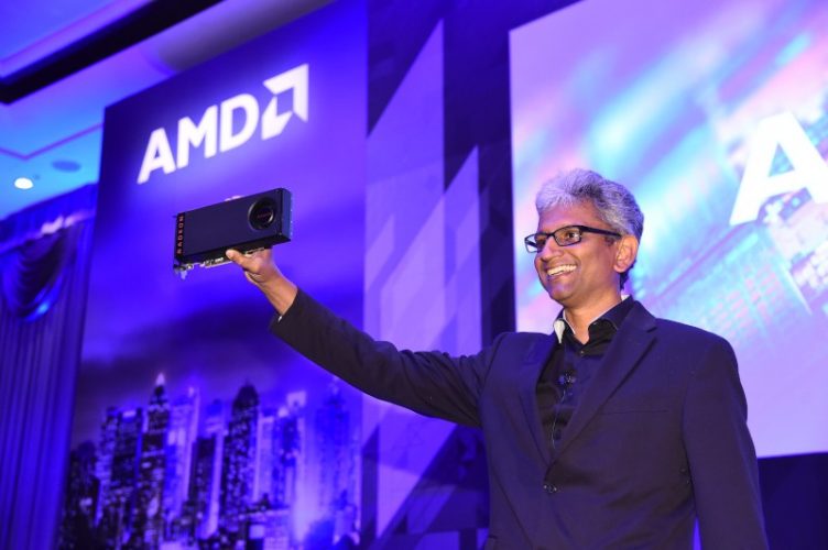 Prezentare Radeon RX 480 la Computex 2016 de către Raja Koduri