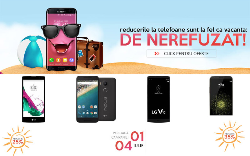 Oferte de nerefuzat la telefoane și gadgeturi la Cel.ro Oferte Cel.ro