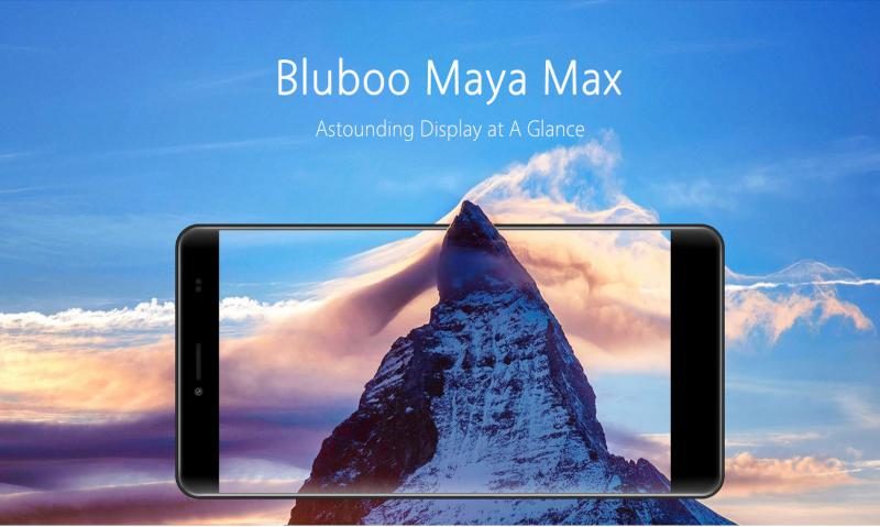Cumpără phabletul 4G Bluboo Maya Max cu preț redus de la Gearbest Bluboo Maya Max