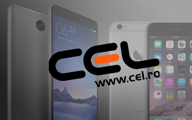 Reduceri Cel.ro la Xiaomi si iPhone August 2016