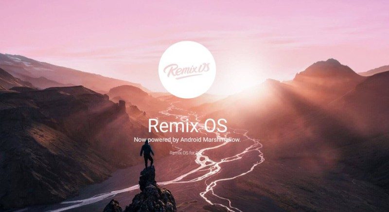 Remix OS 3.0 folosește Android 6.0 Marshmallow ca sistem de bază Remix OS 3.0 este bazat pe Android 6.0 Marshmallow