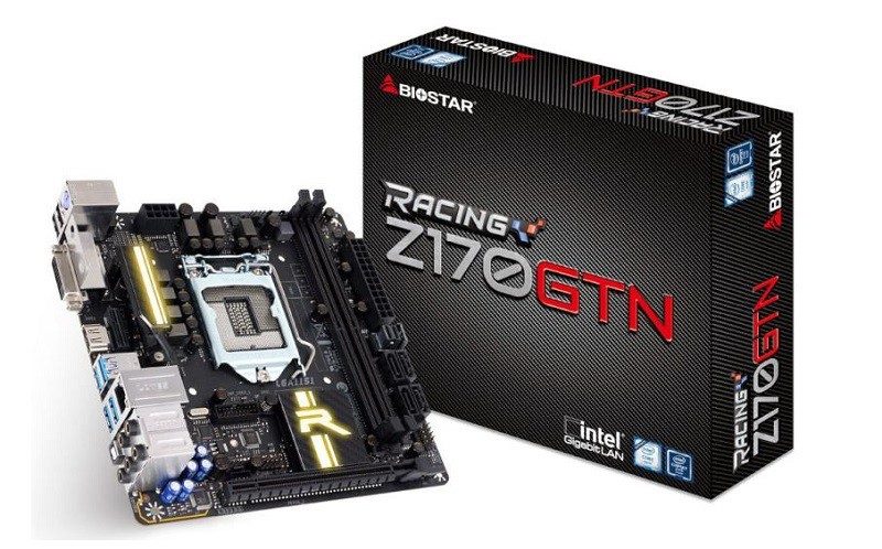 BIOSTAR a lansat placa de bază Racing Z170GTN Biostar Racing Z170ZGN