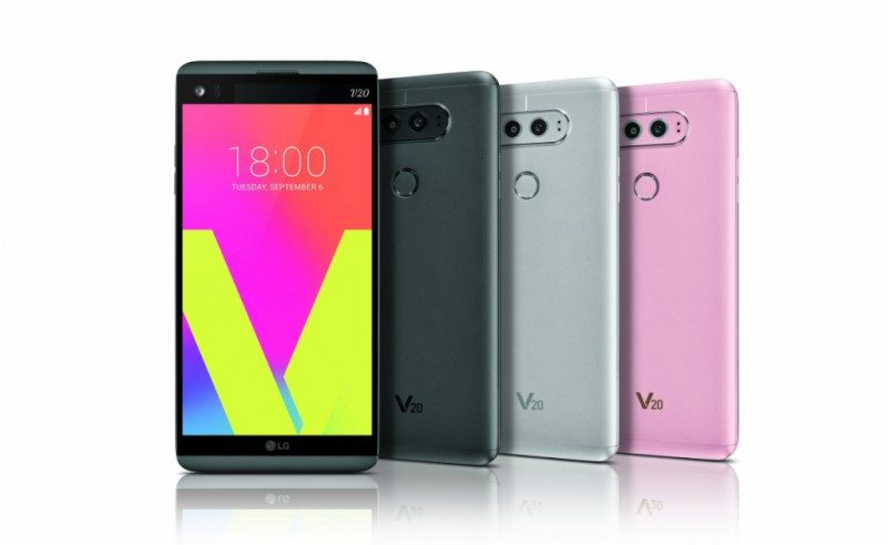 LG a lansat noul LG V20 cu Android 7, două ecrane și baterie detașabilă LG V20