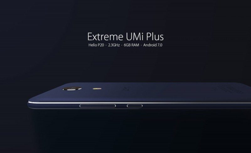 UMi Plus “Extreme” folosește procesorul Helio P20 și 6GB RAM UMi Plus Extreme