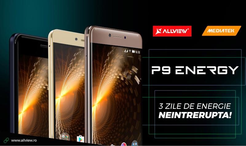 Allview a lansat P9 Energy, P9 Energy Lite și P9 Energy Mini Allview P9 Energy