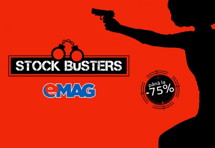 Începe eMag Stock Busters cu reduceri de până la 75% la peste 45.000 de produse! eMag Stock Busters Octombrie 2016