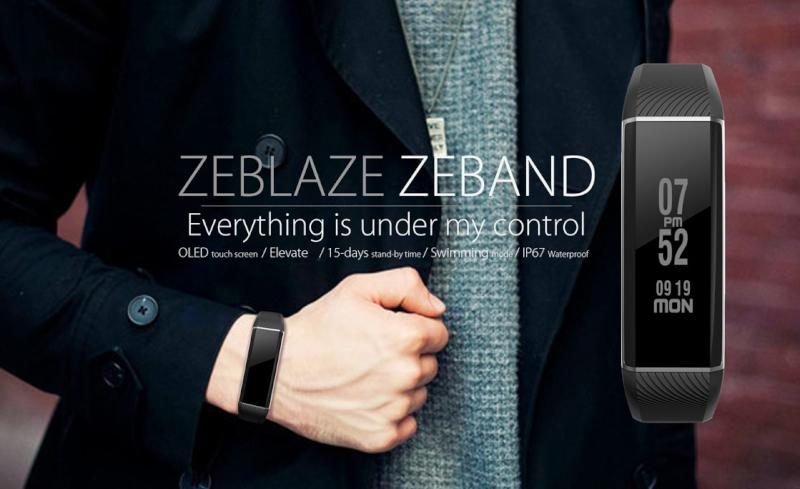 Precomandă noua brățară Zeblaze ZeBand de la Gearbest Zeblaze ZeBand