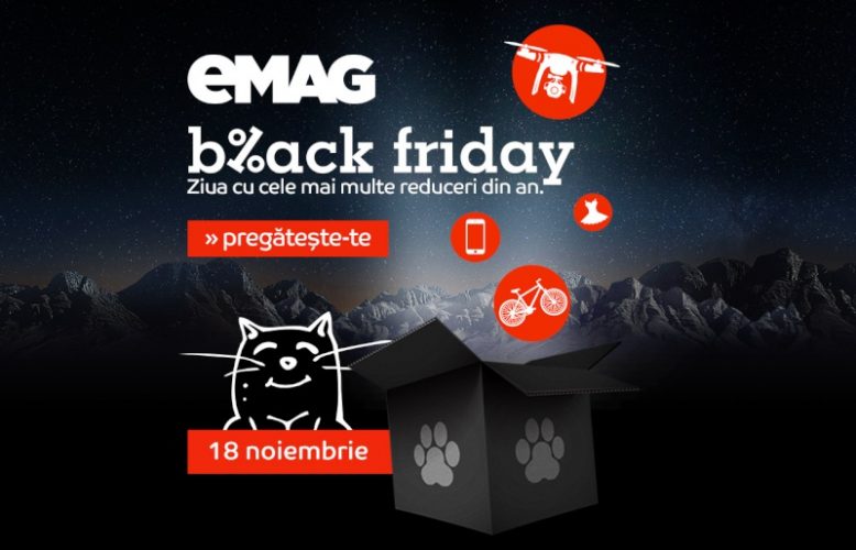 eMag dezvăluie 10 din ofertele de Black Friday dar și alte surprize! Black Friday 2016 la eMag