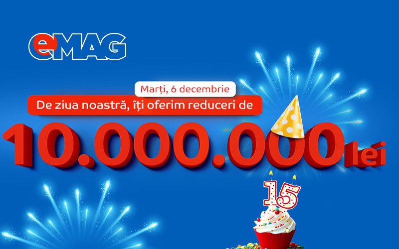 Ziua eMag pe 6 Decembrie 2016