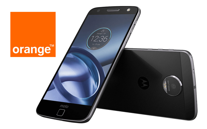Lenovo Moto Z la Orange