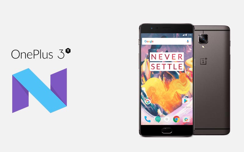 OnePlus 3 Nougat