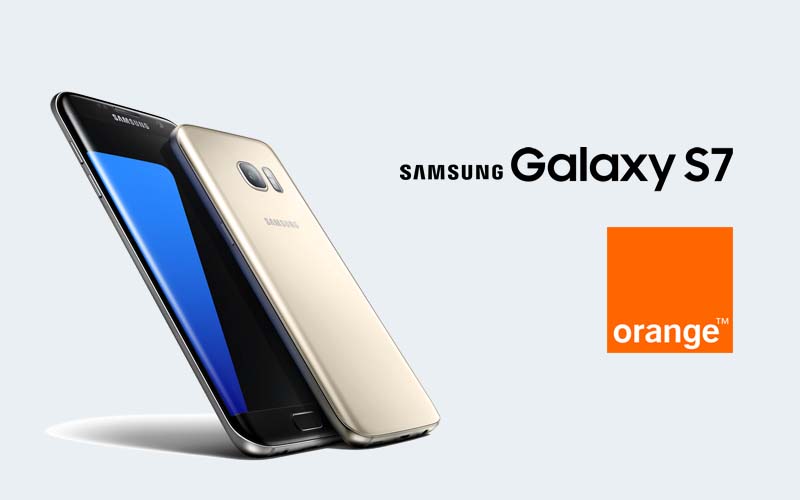 La Orange găsești Samsung Galaxy S7 la un preț bun cu abonament Samsung Galaxy S7 la Orange