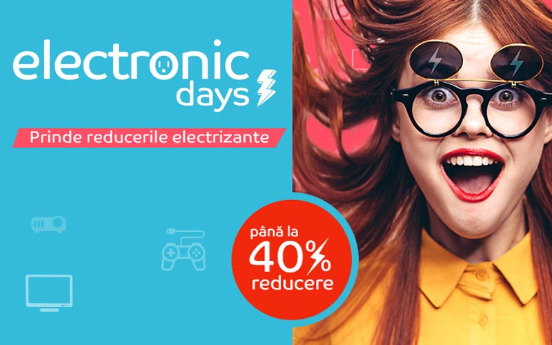 eMag are reduceri bune la produsele electronice eMag Electronic Days