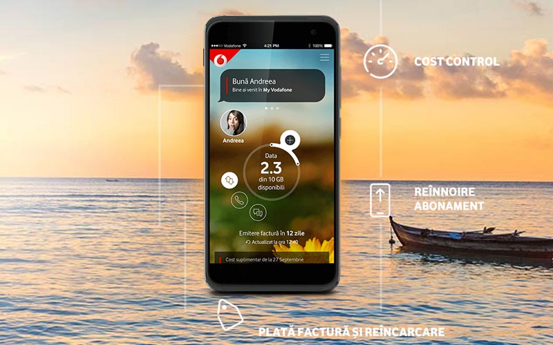 Aplicatia My Vodafone