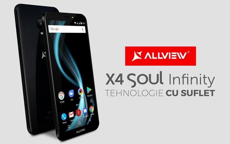 Allview lansează X4 Soul Infinity și X4 Soul Infinity Plus Allview X4 Soul Infinity