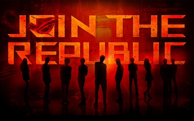 ASUS Join the Republic