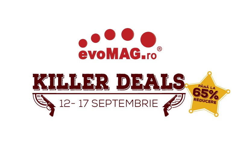 evoMAG te provoacă la vânătoarea de prețuri evoMAG Killer Deals