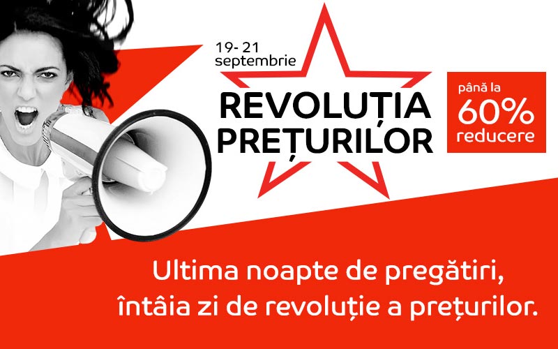 Revoluția Prețurilor de la eMag te va încânta cu reduceri bune Revoluția Prețurilor de la eMag