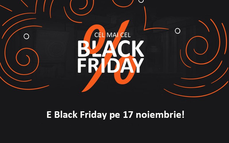 Black Friday 2017 la Cel.ro începe la noapte Black Friday 2017 la Cel.ro