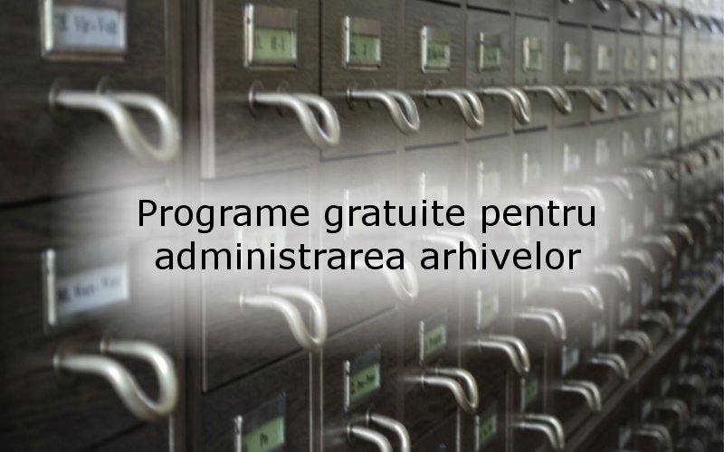 Programe gratuite pentru arhivarea și dezarhivarea fișierelor