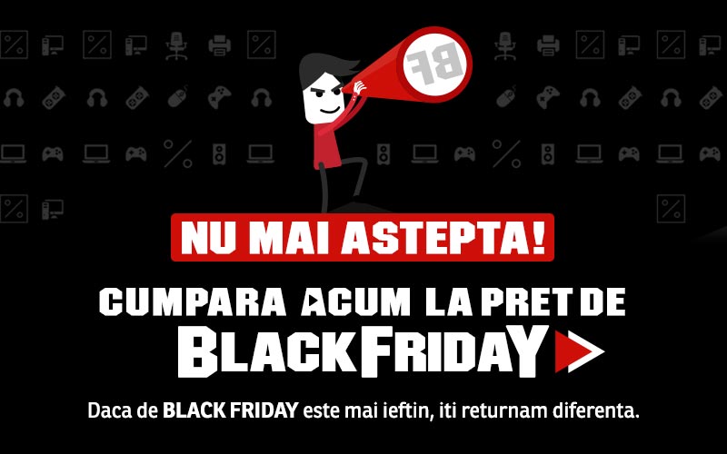 Reduceri ca de Black Friday la PC Garage