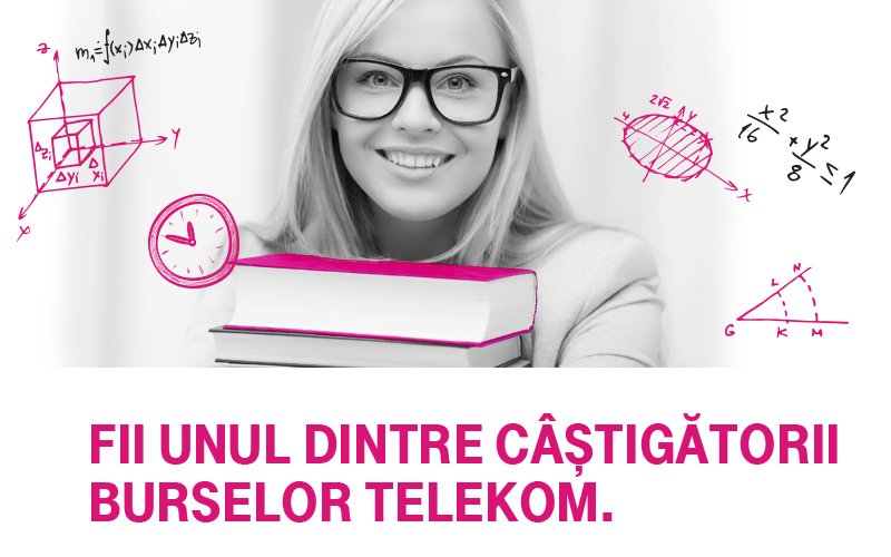 Programul “Bursele Telekom” oferă 10 burse pentru studenți Bursele Telekom 2017