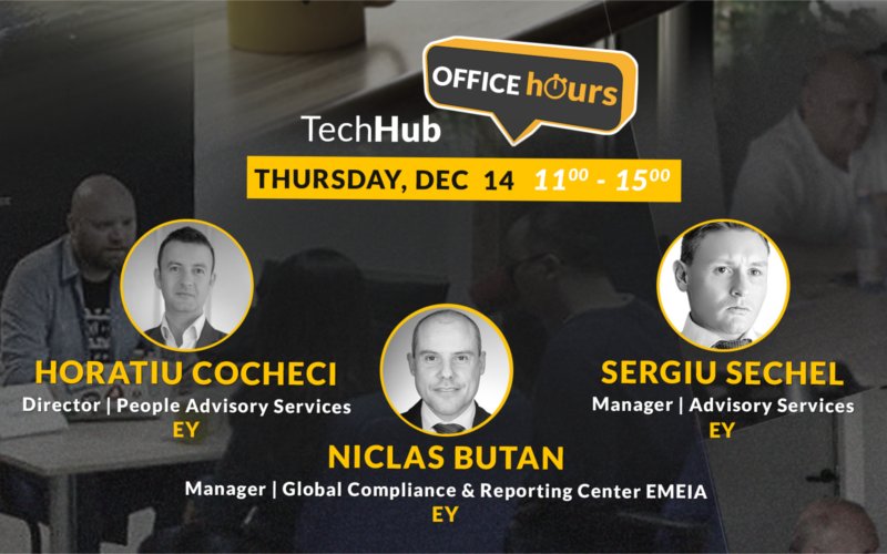 Consultanta gratuita EY Romania si TechHub Bucharest