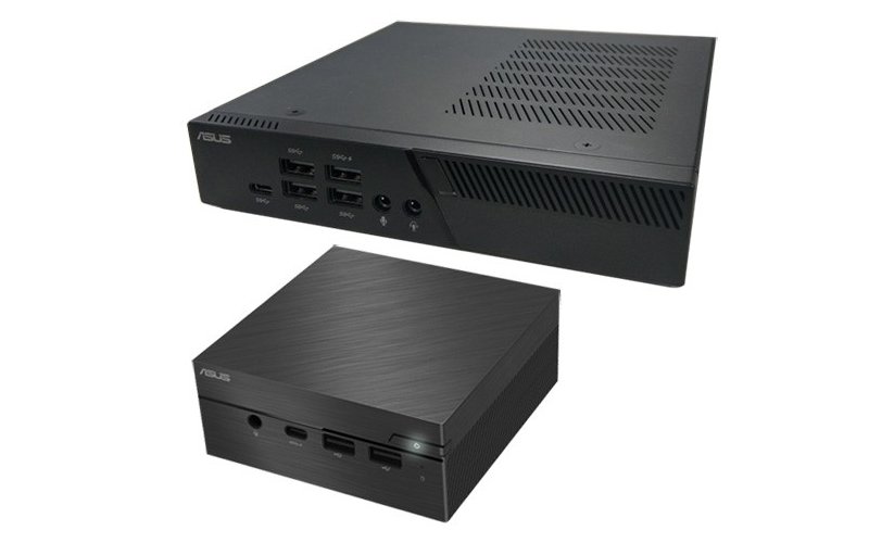 ASUS a prezentat noi unități PC compacte la CES 2018 Asus mini PC la CES 2018