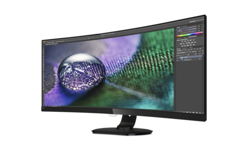 MMD lansează noile monitoare Philips 349P7FUBEB și 272B7QUPBEB pe piața locală din România philips brilliance 349p7fubeb