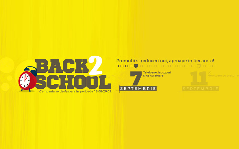 Ofertele Back to School de la PC Garage îți aduc reduceri până la sfărșitul lunii Oferte Back to School de la PC Garage