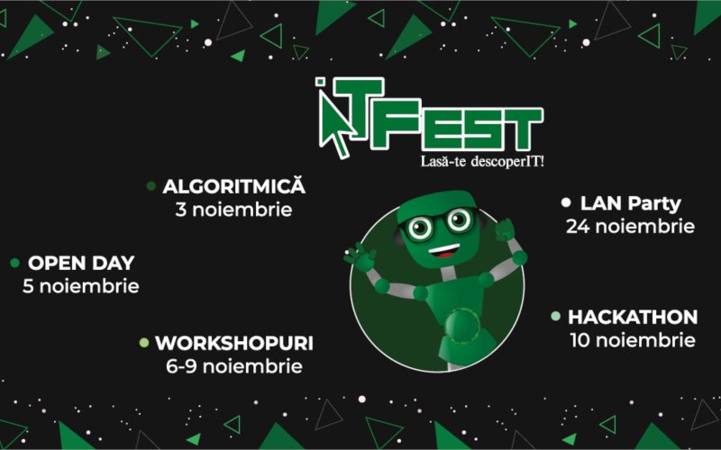 ITFest te invită și în acest an să te lași descoperIT! ITFest 2018