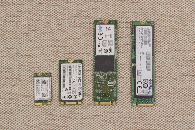 Care este diferența dintre SSD-urile SATA, M.2 și mSATA (PCIE, NVME, AHCI) 5 SSD-uri m.2 cu diferite conexiuni și interfețe