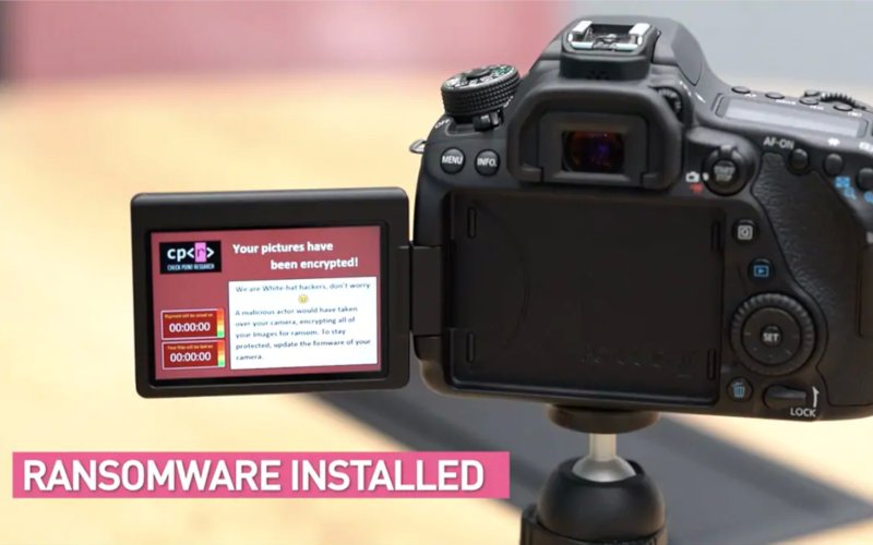 camera dslr ramsonware