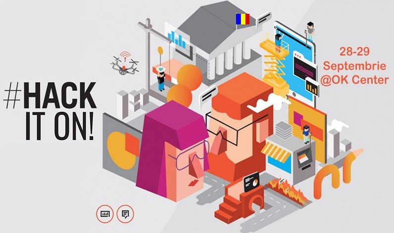 Hack IT On! este primul hackathon organizat de liceeni Hack IT On! @Ok Center