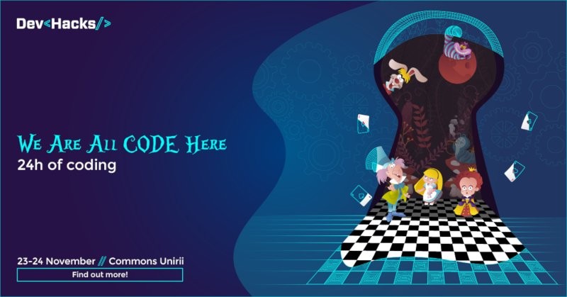 Peste 200 de pasionați de tehnologie vor dezvolta soluții de impact pentru societate la DevHacks DevHacks 2019